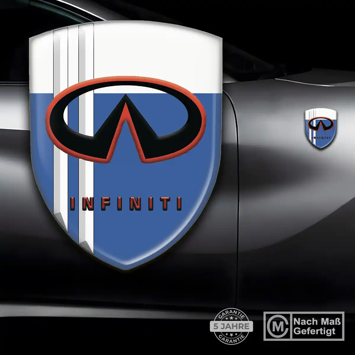 Infiniti Wappen Aufkleber Auto Luxus-Edition