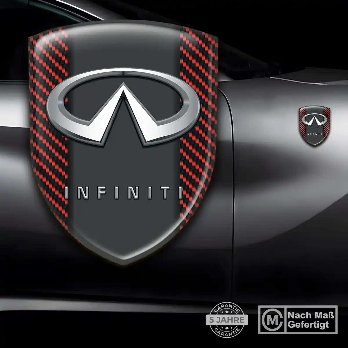 Infiniti Wappen Aufkleber Auto Premiumqualität