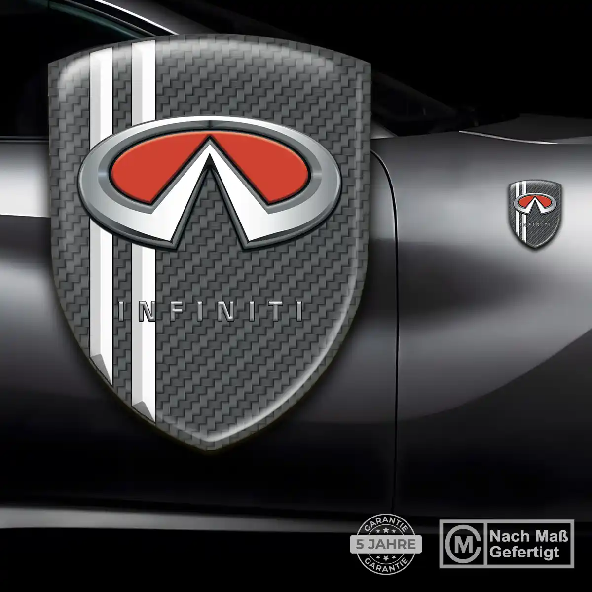 Infiniti Wappen Aufkleber Auto Stilvolles Design
