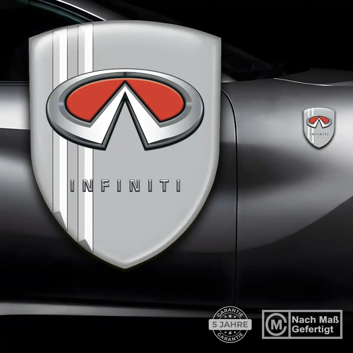 Infiniti Wappen Aufkleber Auto Tuningfahrzeug