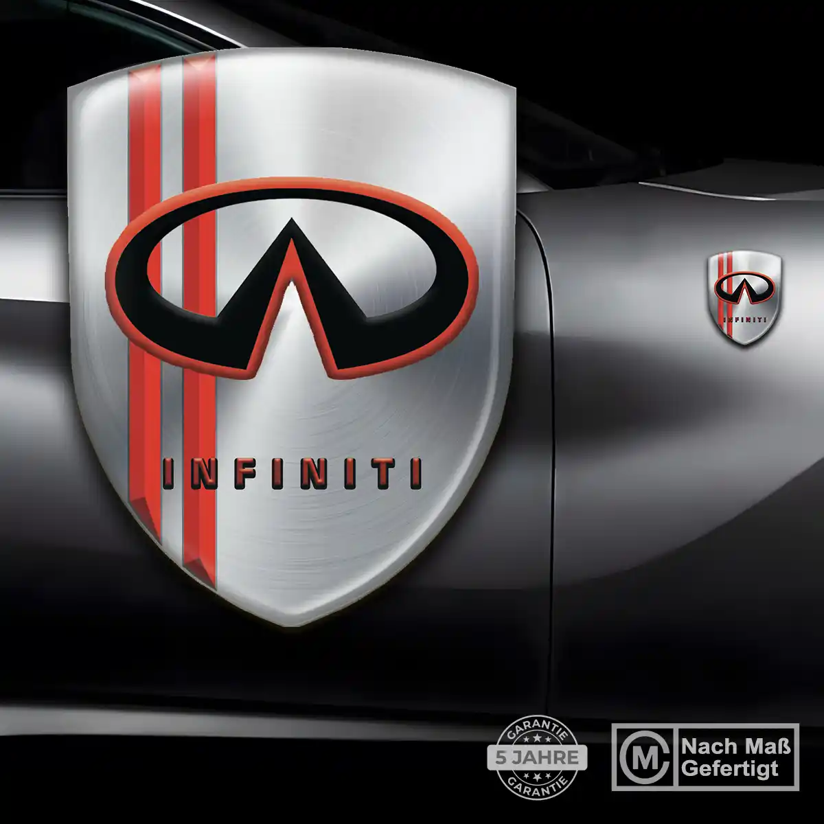 Infiniti Wappen Aufkleber Überzeugende Qualität