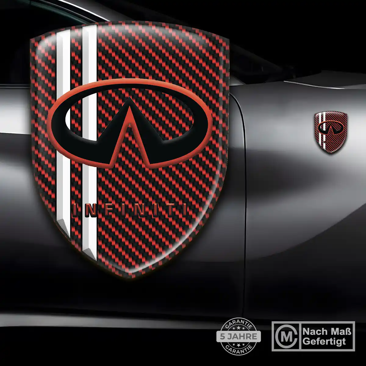 Infiniti Wappen Aufkleber Edles Design