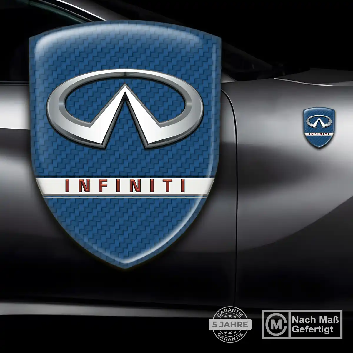 Infiniti Wappen Aufkleber Elegantes Design