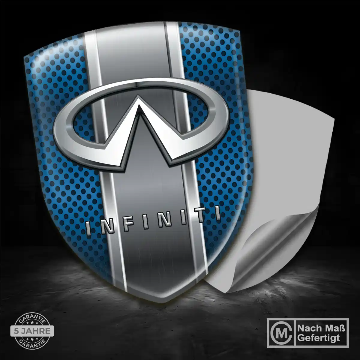 Infiniti Wappen Aufkleber Emblem Anspruchsvolles Design