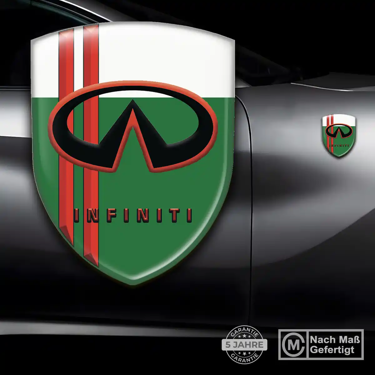 Infiniti Wappen Aufkleber Emblem Auto Elegantes Design