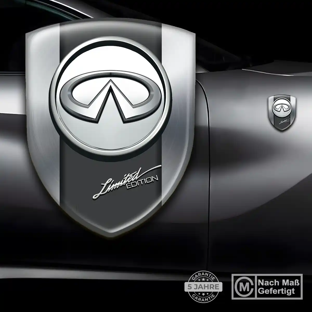 Infiniti Wappen Aufkleber Emblem Auto Exterieurdesign