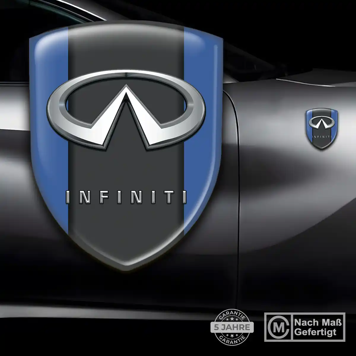Infiniti Wappen Aufkleber Emblem Auto Höchste Qualität