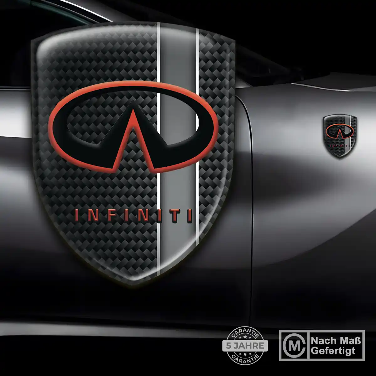 Infiniti Wappen Aufkleber Emblem Auto Tuningfahrzeug