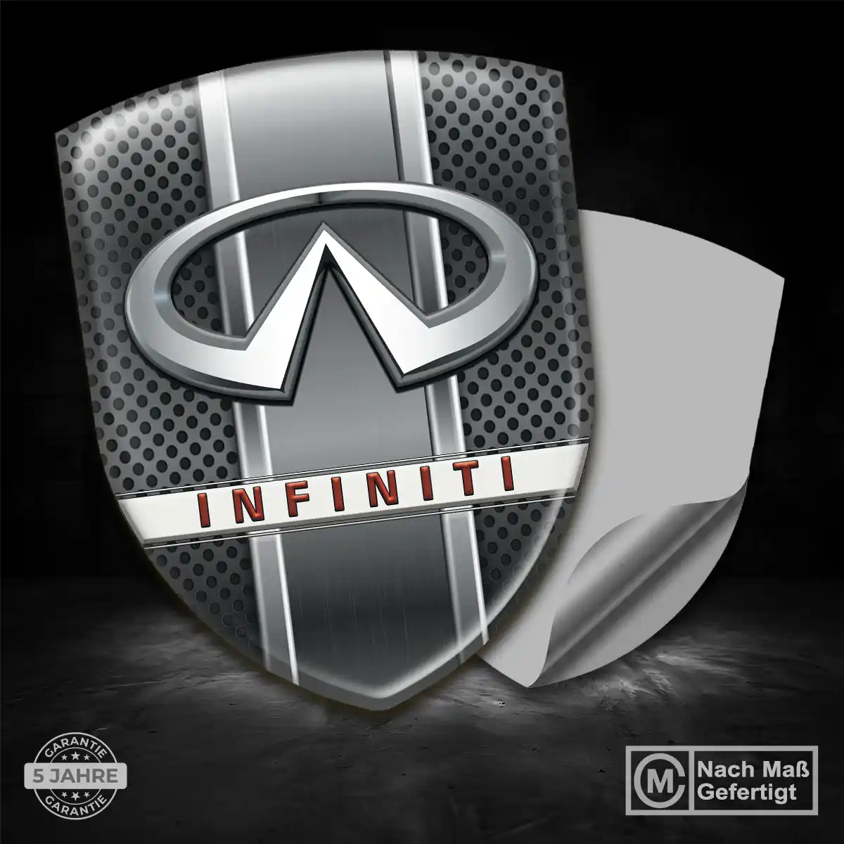 Infiniti Wappen Aufkleber Emblem Exterieurdesign