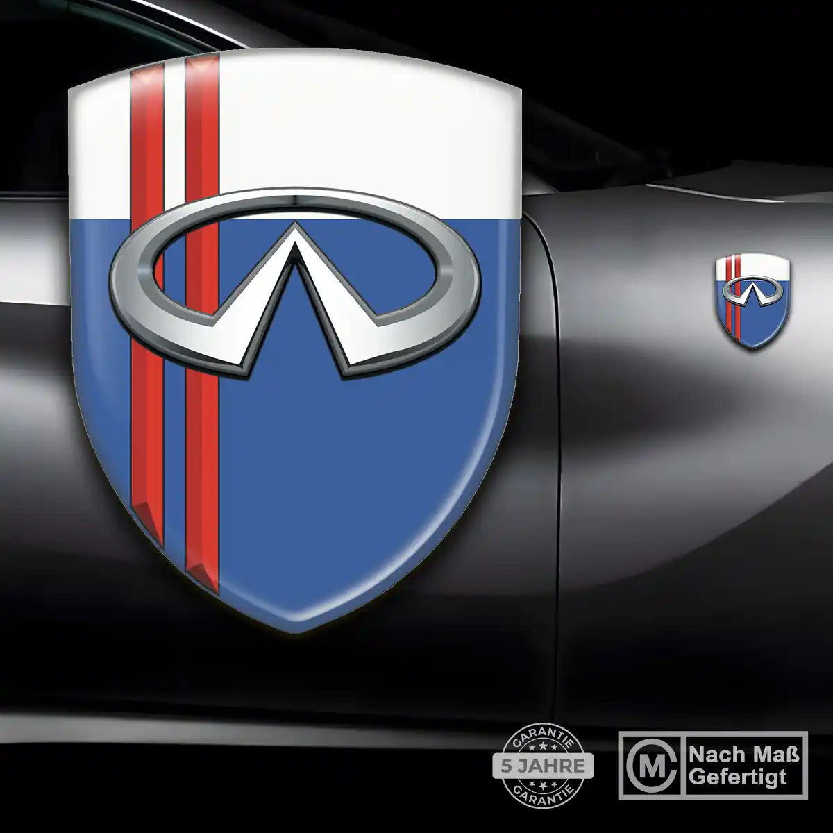 Infiniti Wappen Aufkleber Emblem Limitierte Auflage