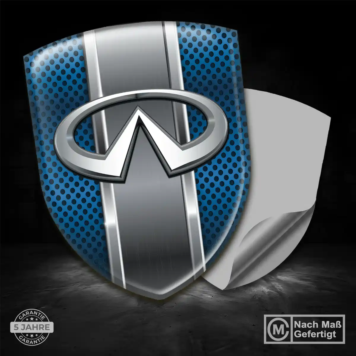 Infiniti Wappen Aufkleber Emblem Modernes Design