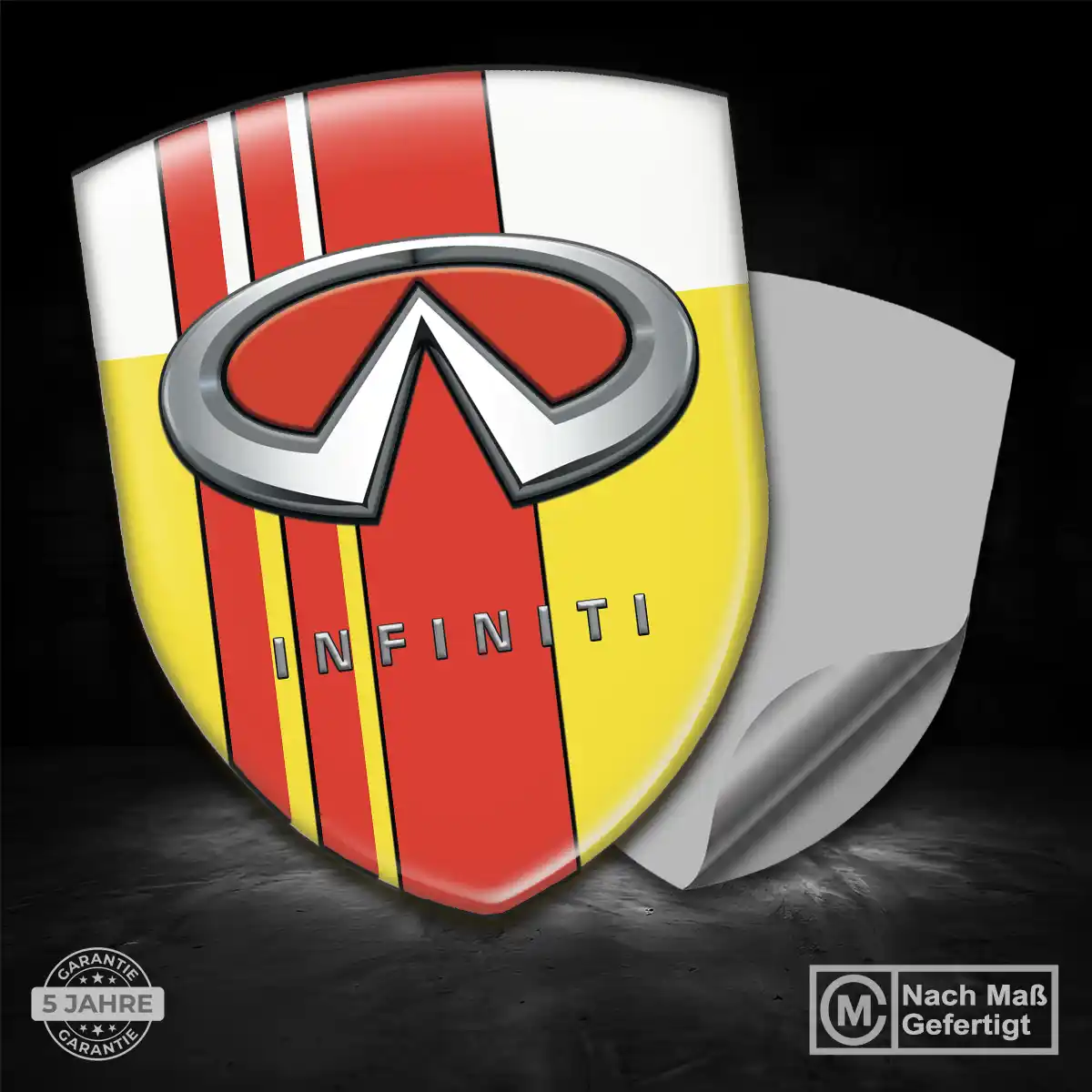 Infiniti Wappen Aufkleber Luxus-Edition