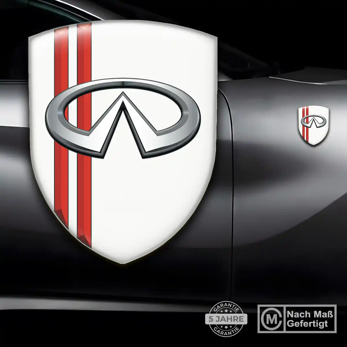 Infiniti Wappen Aufkleber Markenedition
