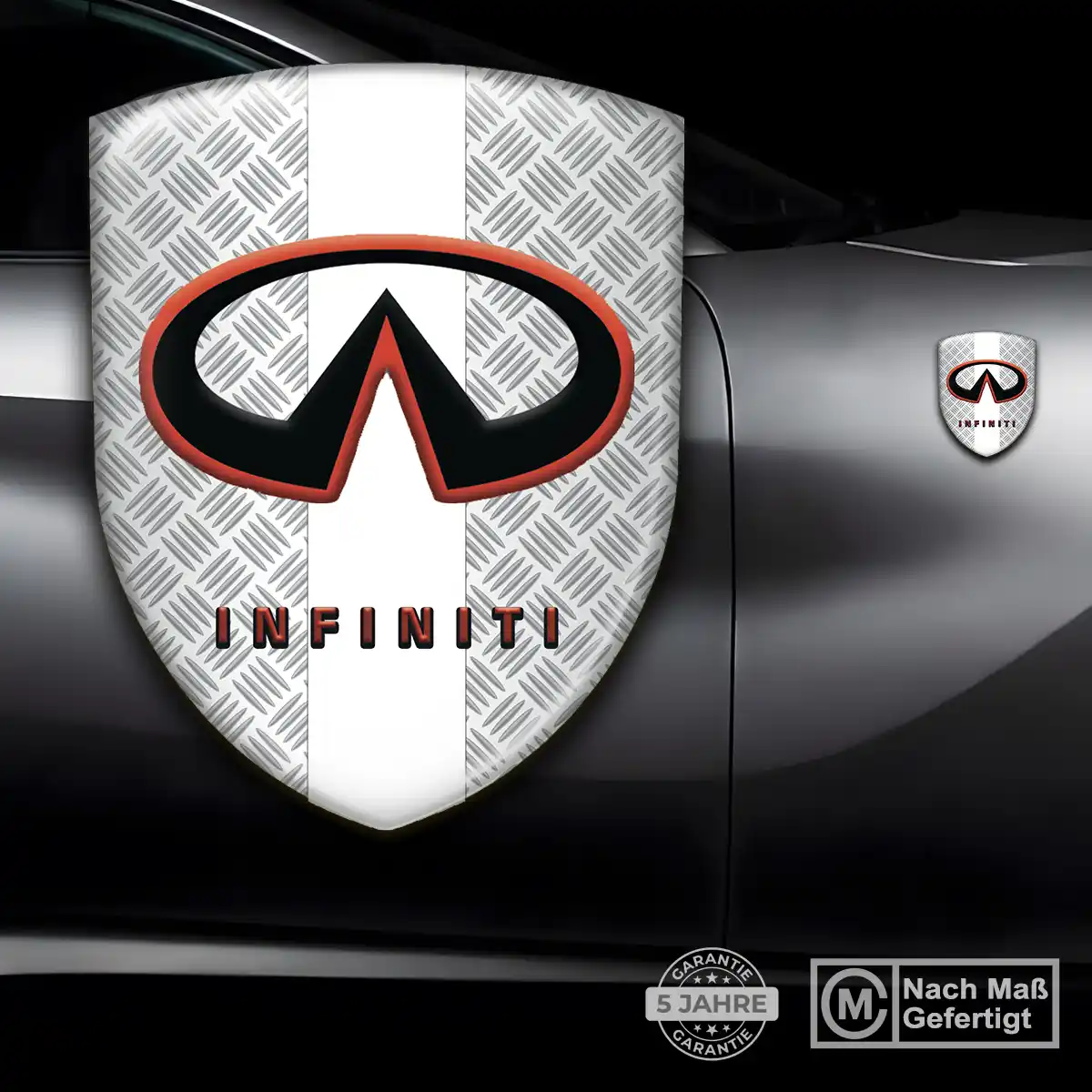 Infiniti Wappen Aufkleber Modernes Design