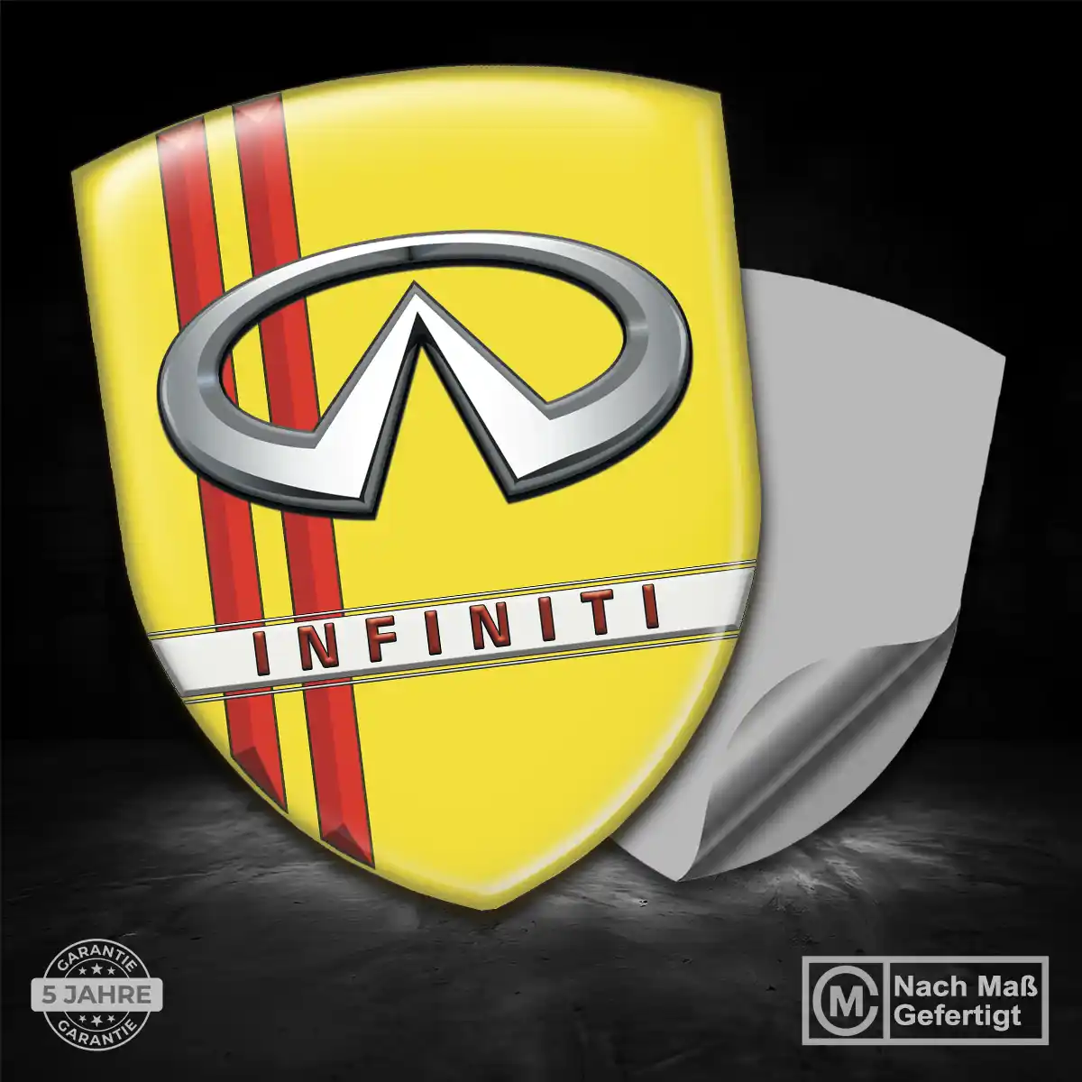Infiniti Wappen Aufkleber Premium-Edition