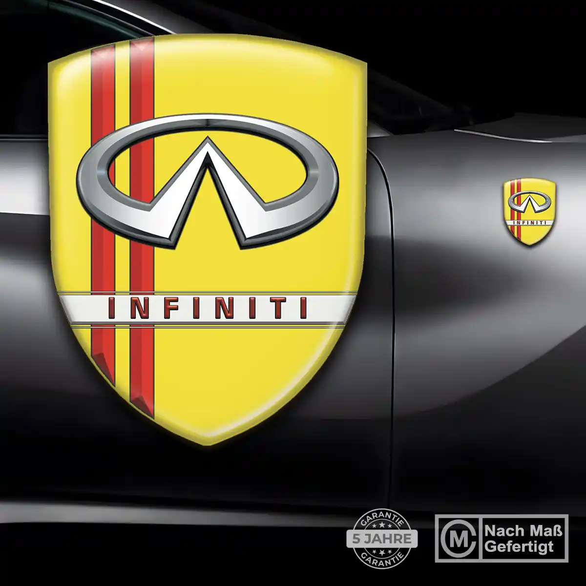 Infiniti Wappen Aufkleber Premium-Edition