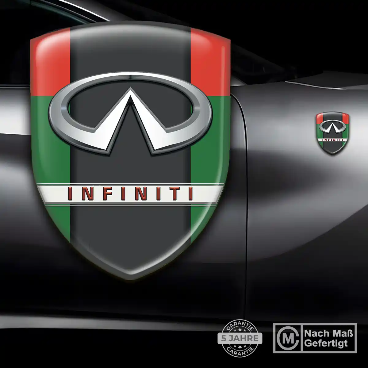Infiniti Wappen Aufkleber Premiumqualität