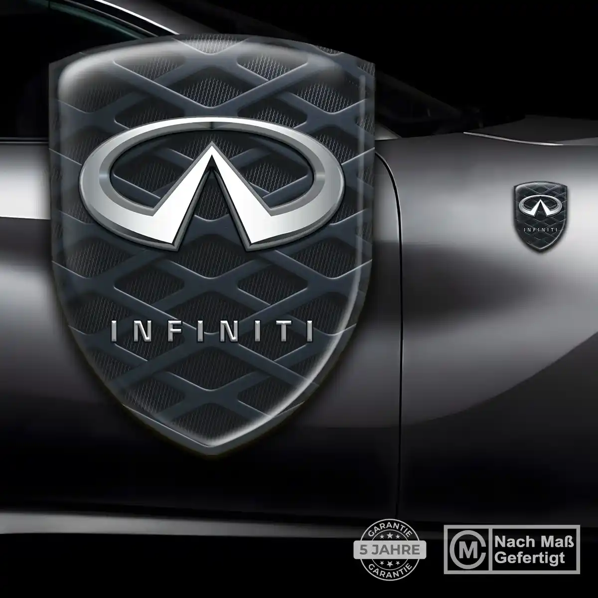 Infiniti Wappen Aufkleber Spitzenqualität