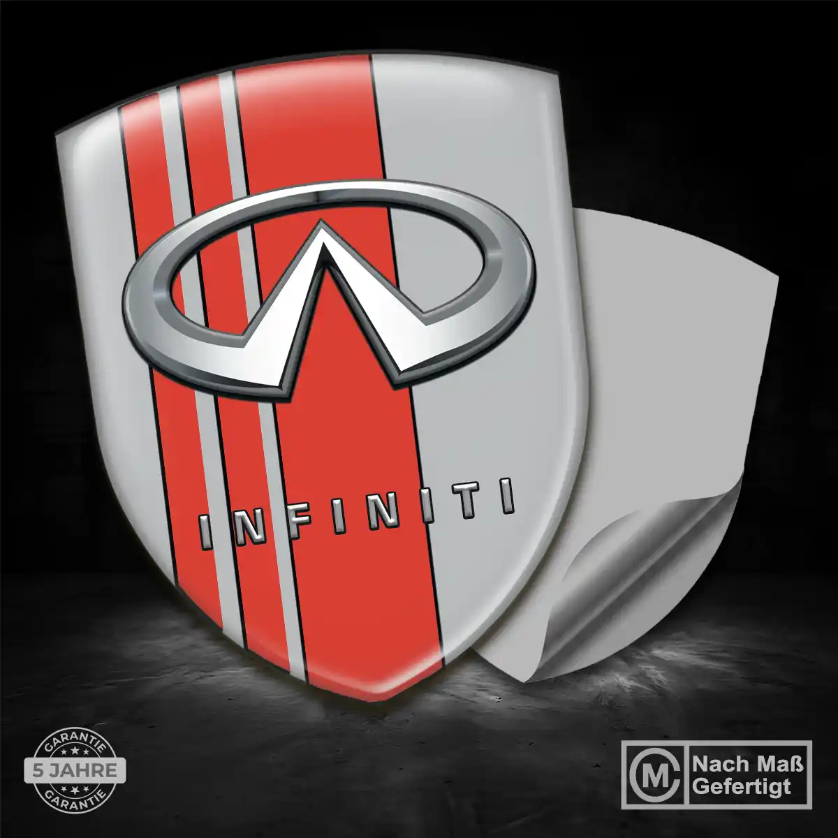 Infiniti Wappen Aufkleber Stilvolles Design