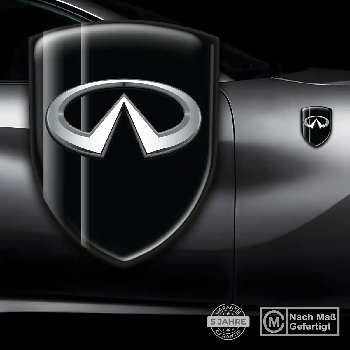 Infiniti Wappen Emblem Anspruchsvolles Design
