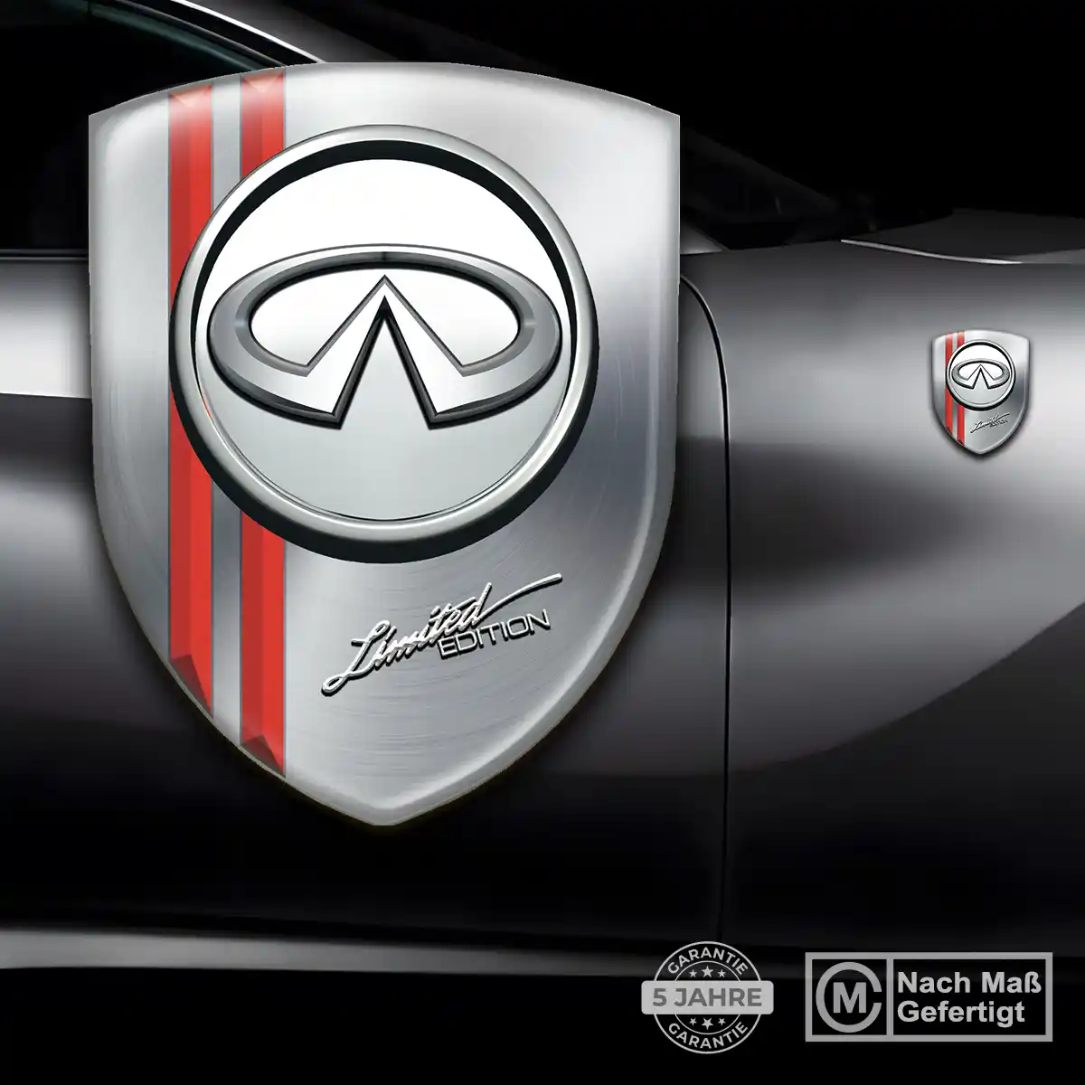 Infiniti Wappen Emblem Aufkleber Auto Überzeugende Qualität