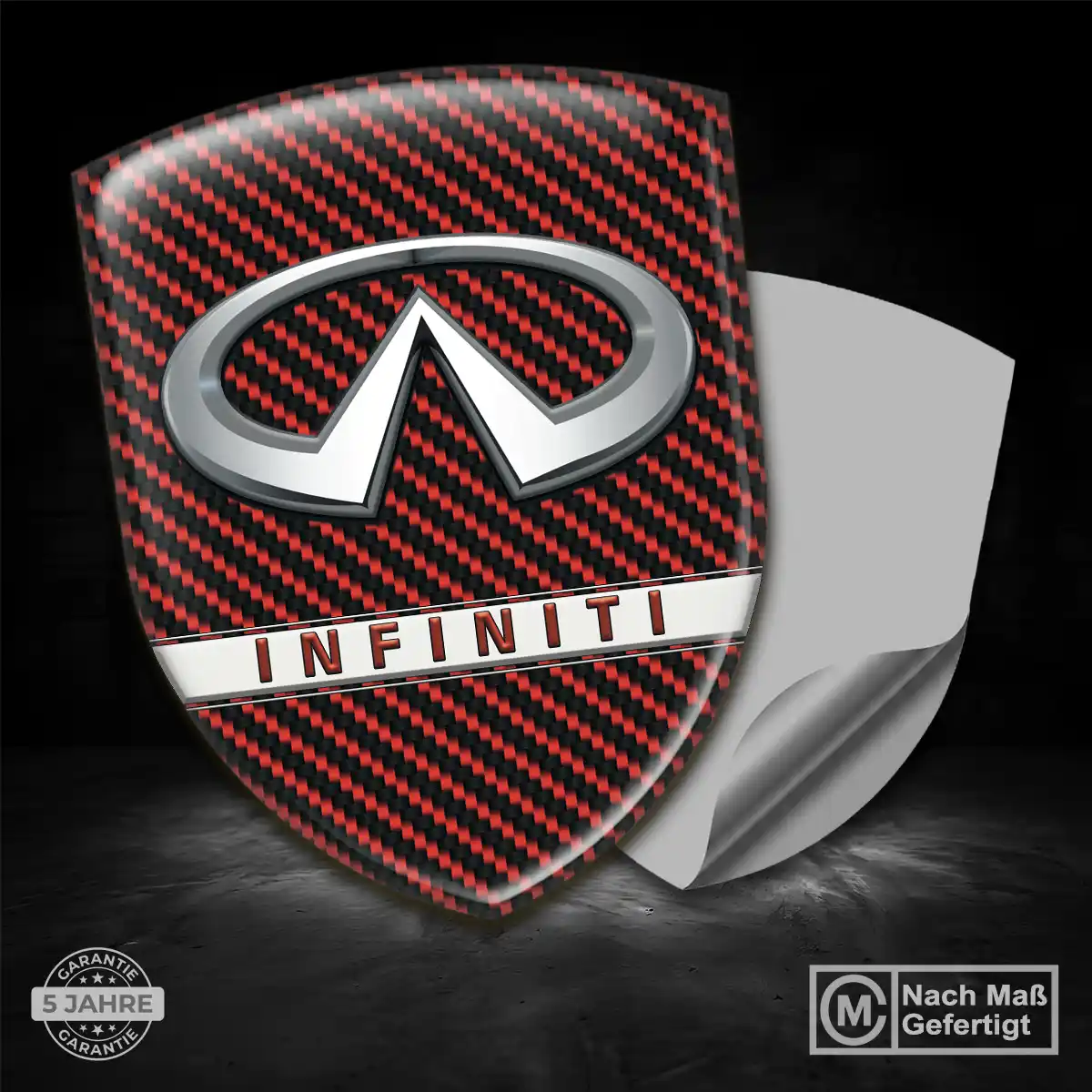 Infiniti Wappen Emblem Aufkleber Auto Limitierte Auflage