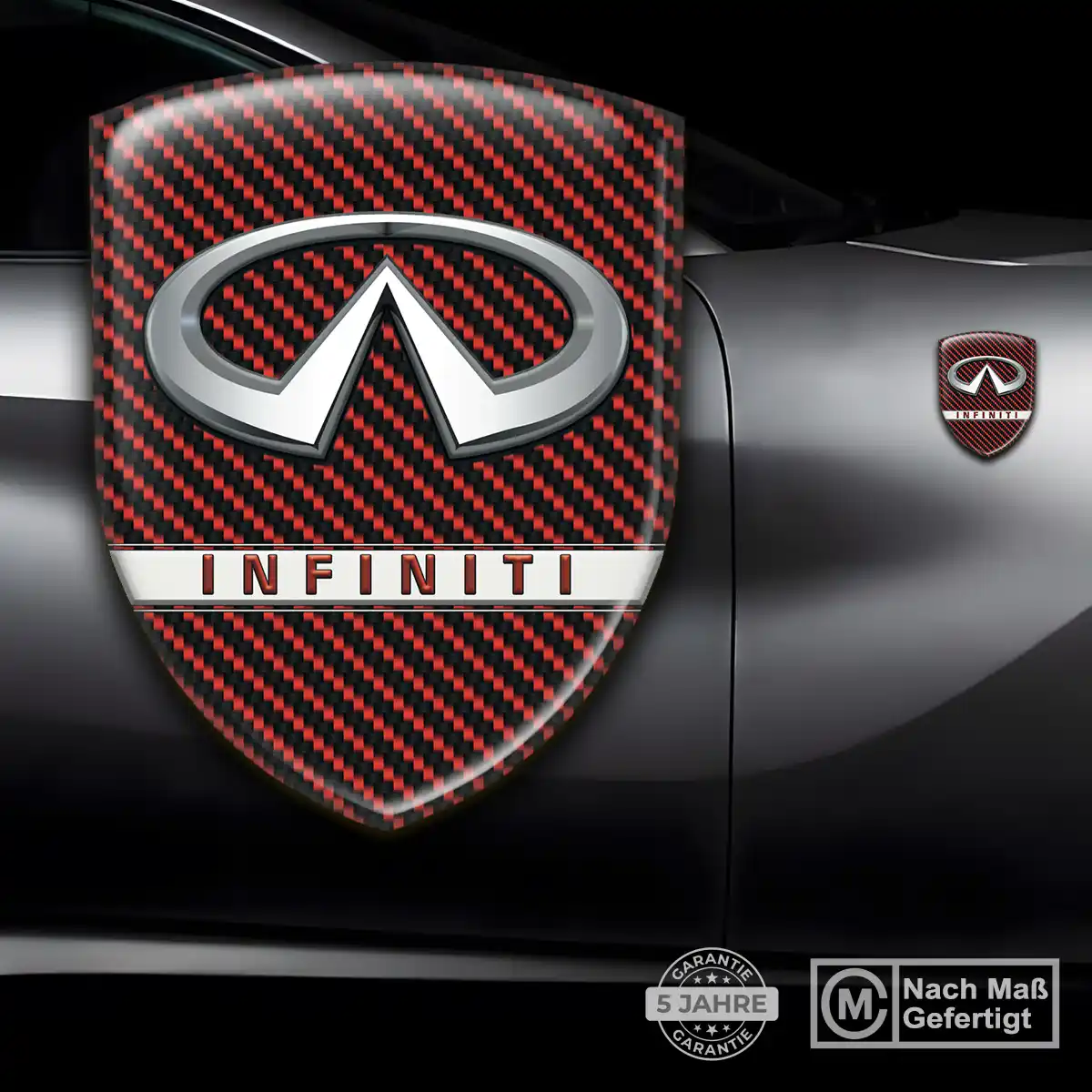 Infiniti Wappen Emblem Aufkleber Auto Limitierte Auflage