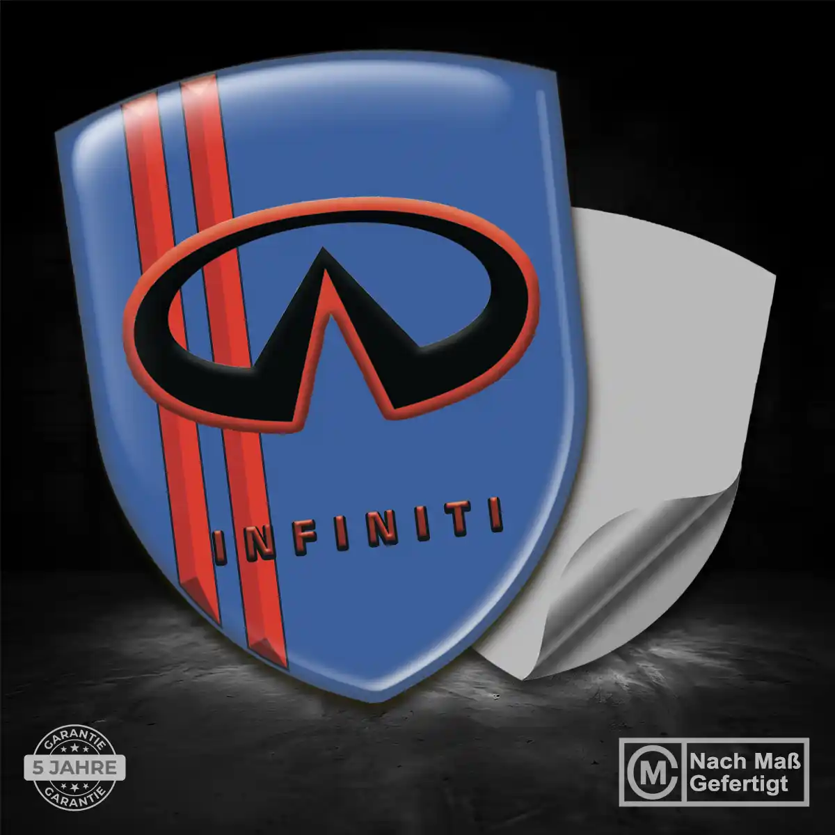 Infiniti Wappen Emblem Aufkleber Auto Luxus-Edition