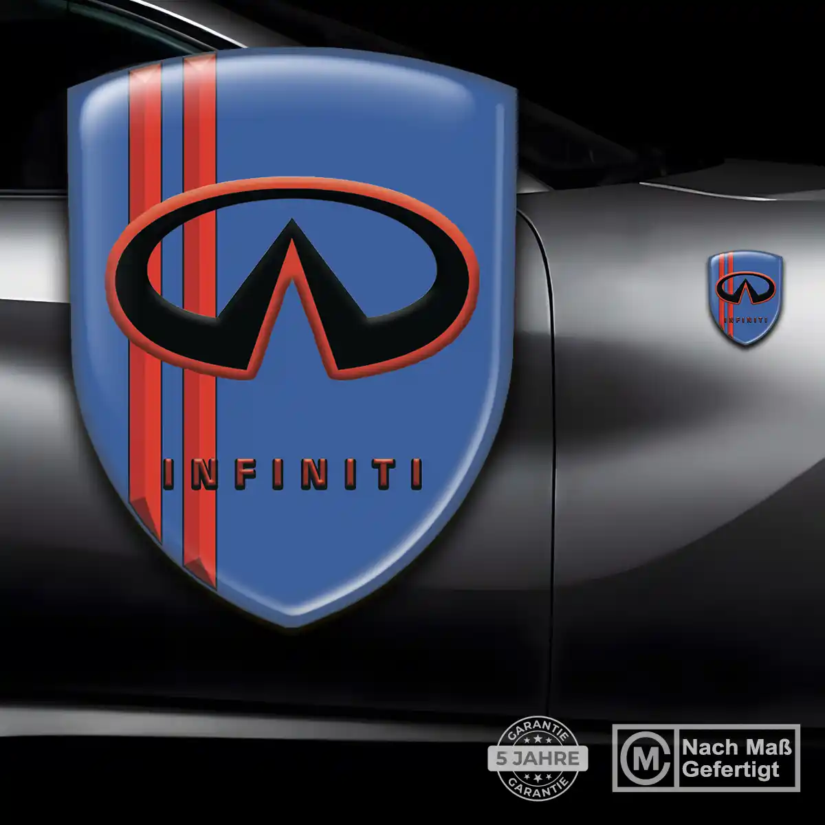 Infiniti Wappen Emblem Aufkleber Auto Luxus-Edition
