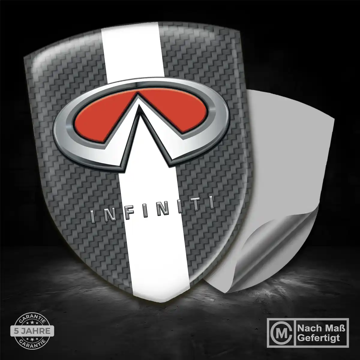 Infiniti Wappen Emblem Aufkleber Auto Modernes Design