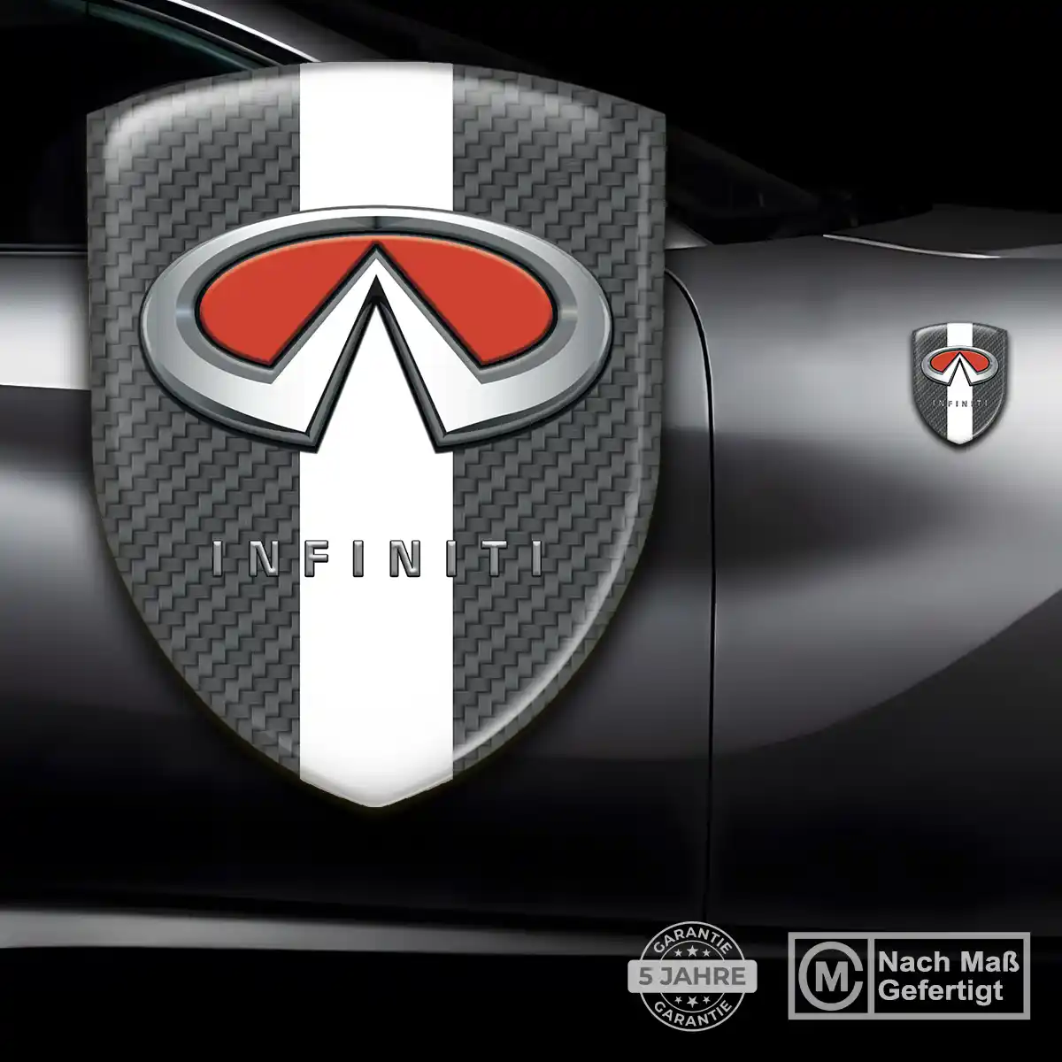 Infiniti Wappen Emblem Aufkleber Auto Modernes Design