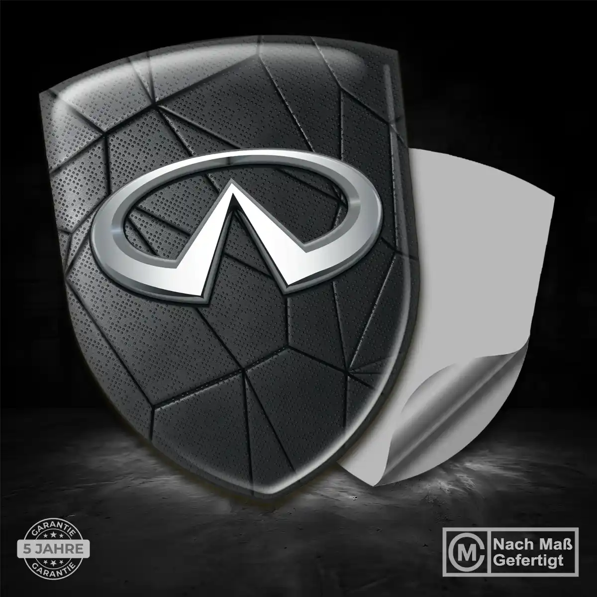Infiniti Wappen Emblem Aufkleber Auto Premium-Edition