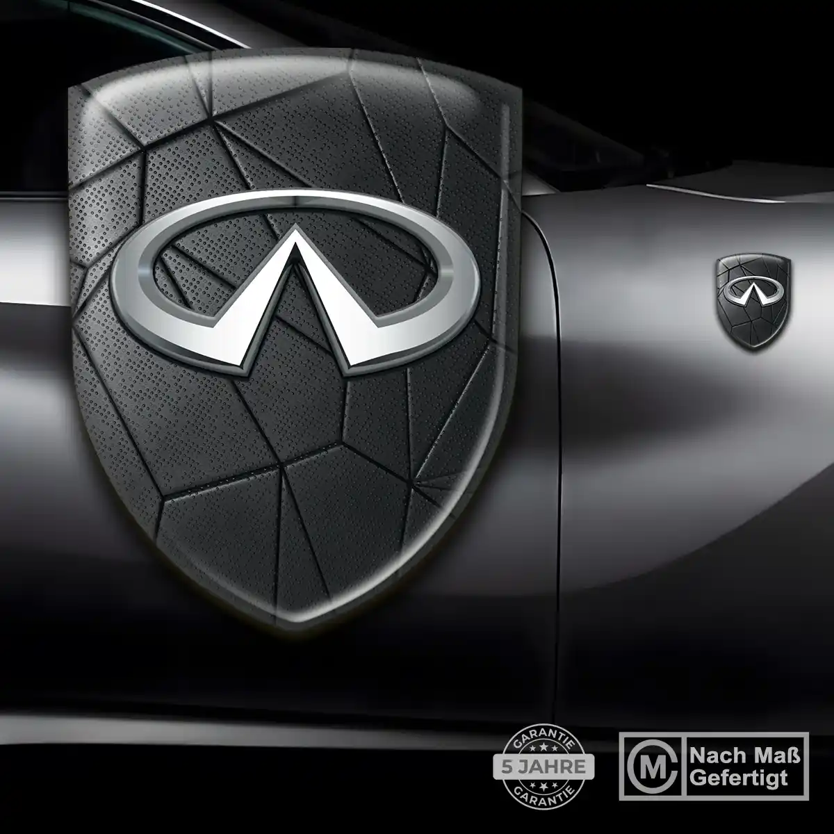 Infiniti Wappen Emblem Aufkleber Auto Premium-Edition
