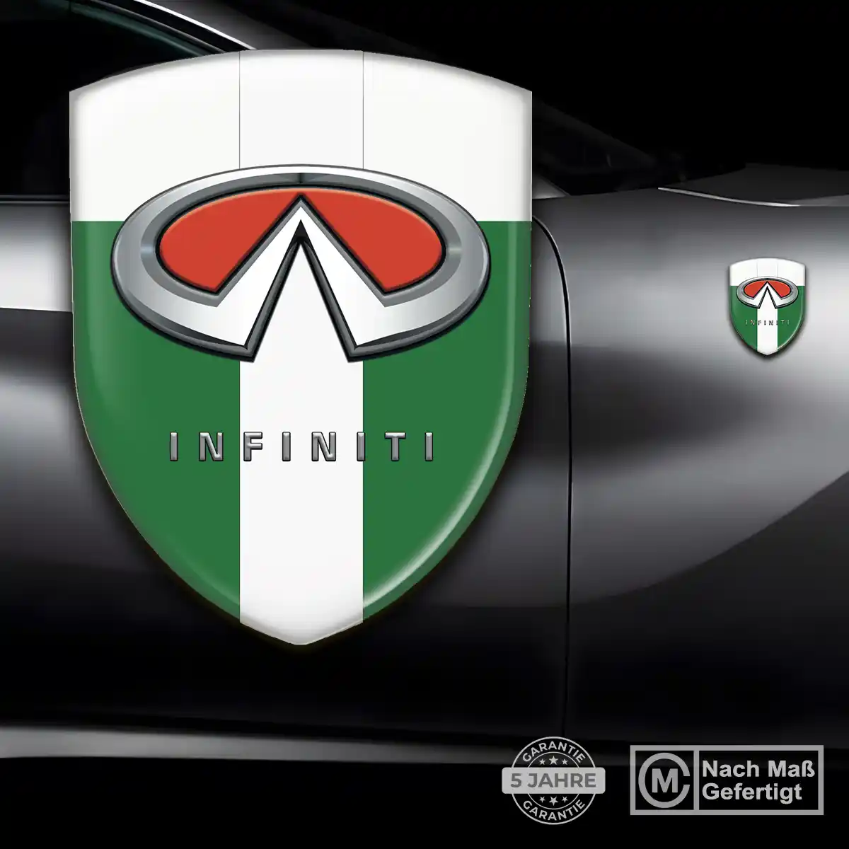 Infiniti Wappen Emblem Aufkleber Auto Premiumqualität
