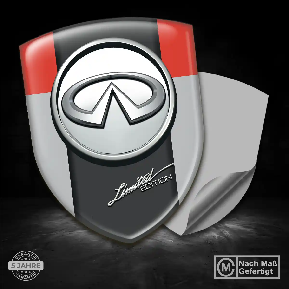 Infiniti Wappen Emblem Aufkleber Auto Stilvolles Design
