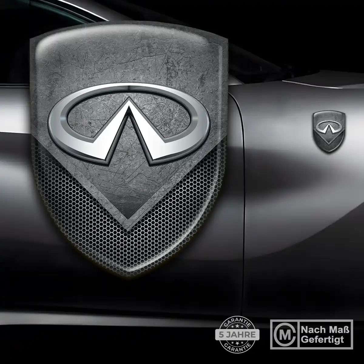 Infiniti Wappen Emblem Aufkleber Auto Tuningfahrzeug