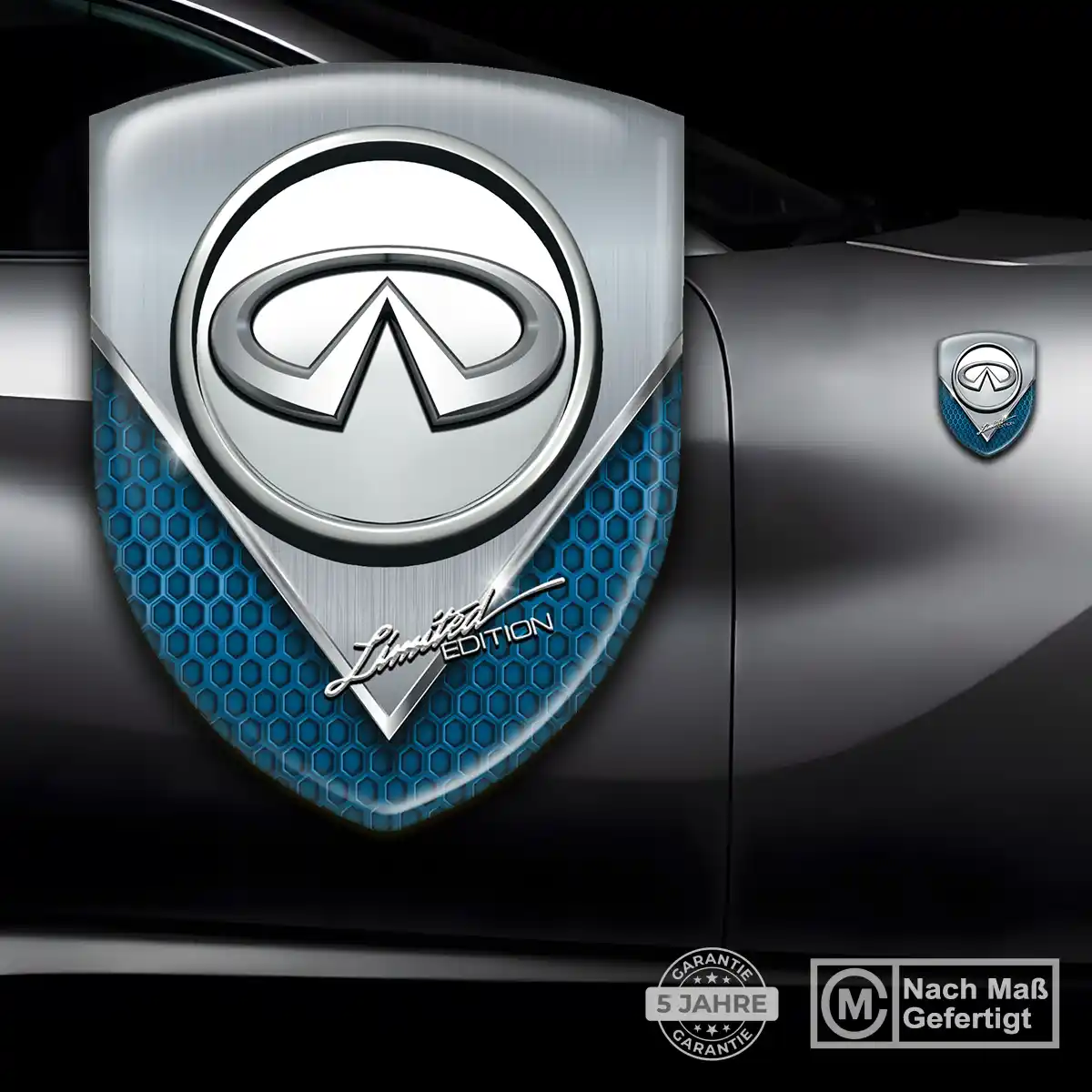 Infiniti Wappen Emblem Aufkleber Hohe Qualität
