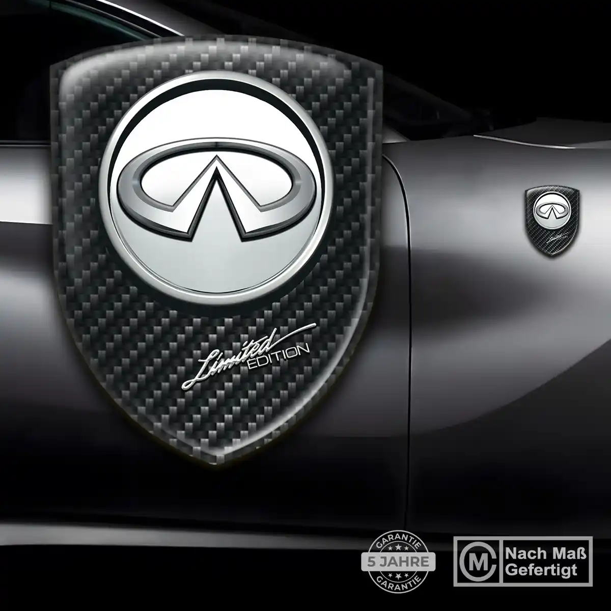 Infiniti Wappen Emblem Aufkleber Spitzenqualität