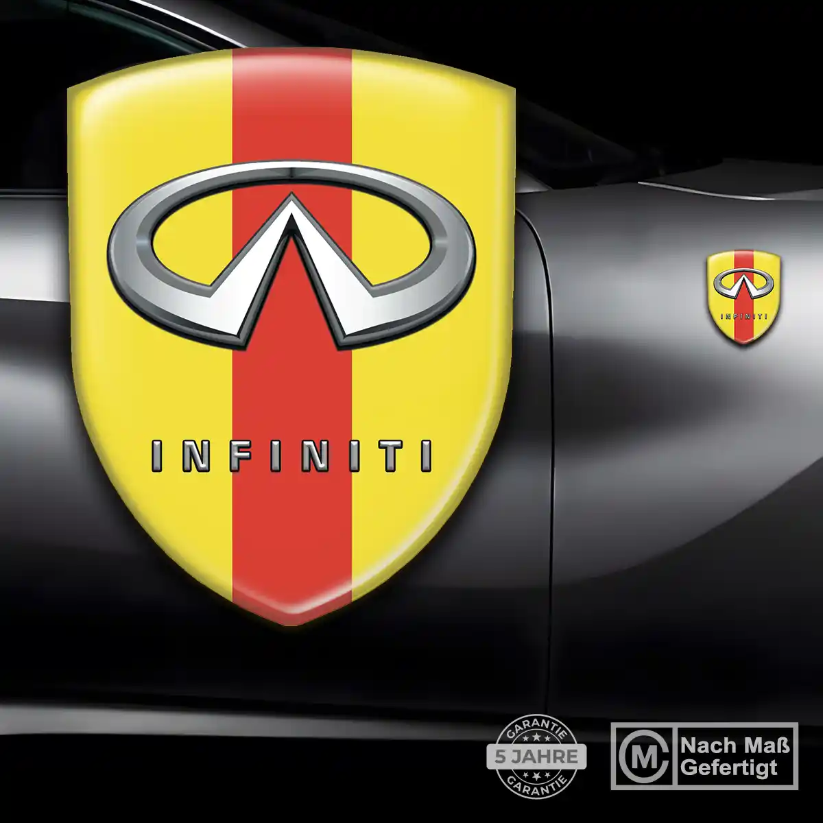 Infiniti Wappen Emblem Auto Überzeugende Qualität