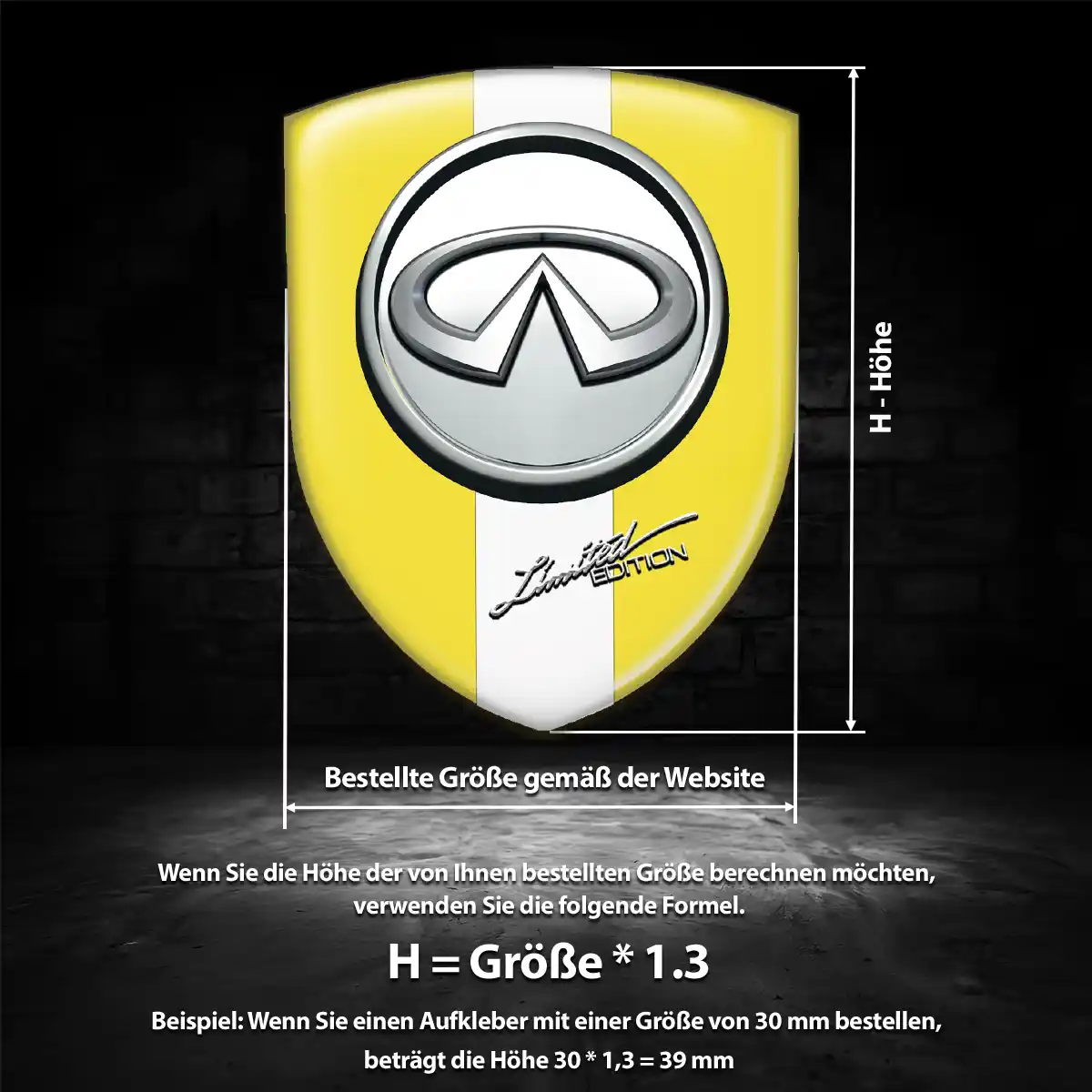 Infiniti Wappen Emblem Auto Edles Design