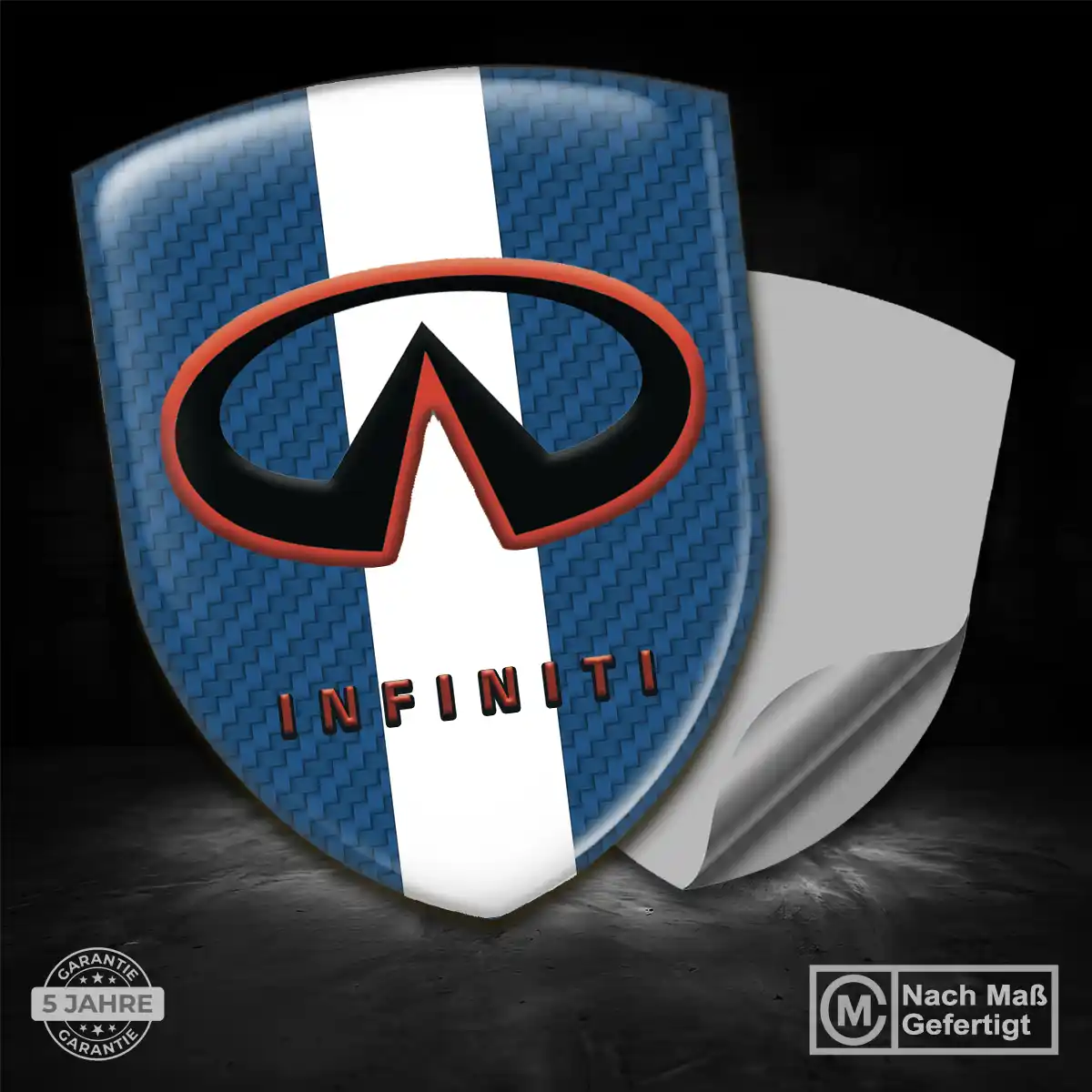 Infiniti Wappen Emblem Auto Premium-Edition