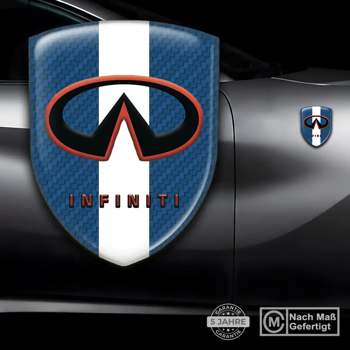 Infiniti Wappen Emblem Auto Premium-Edition