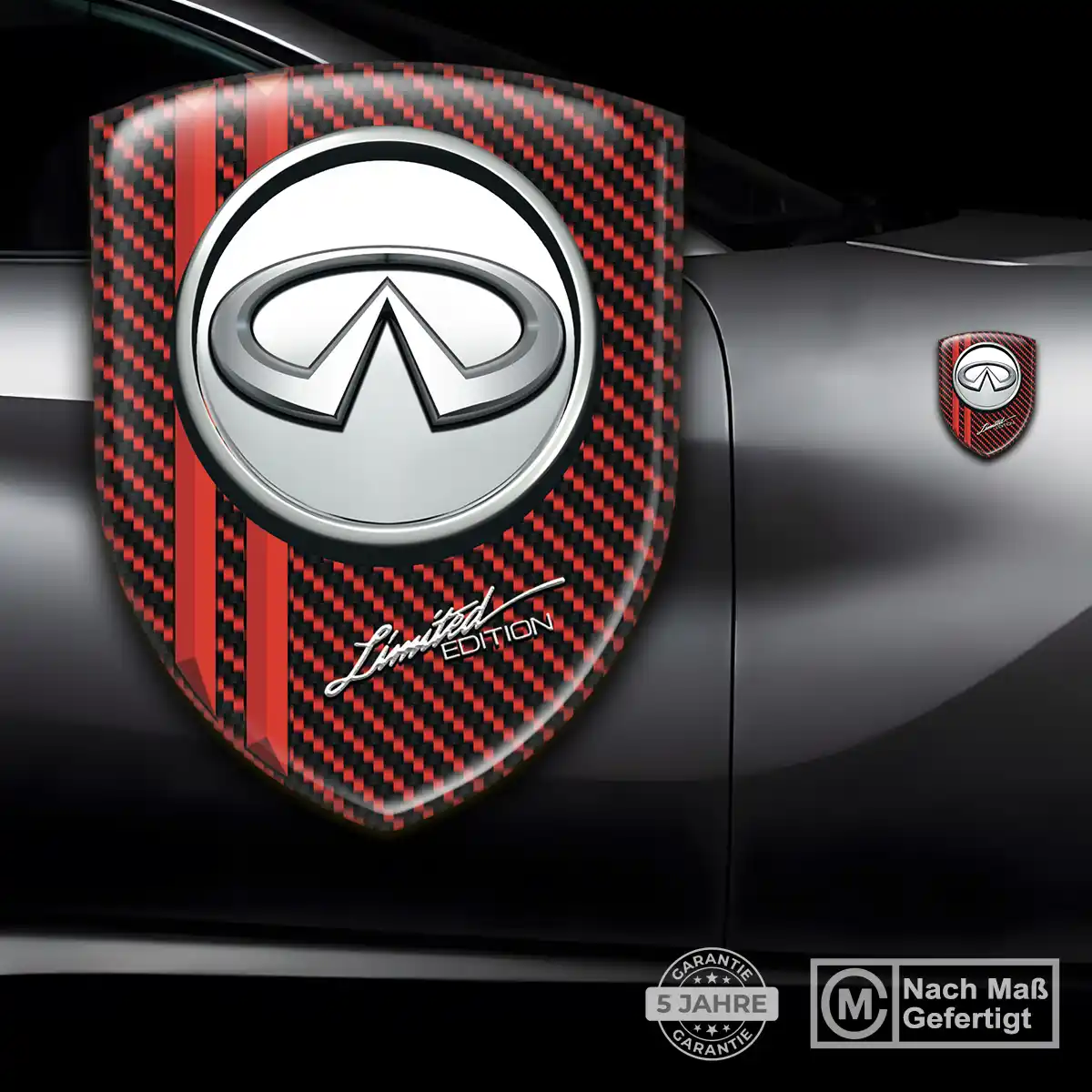 Infiniti Wappen Emblem Auto Stilvolles Design
