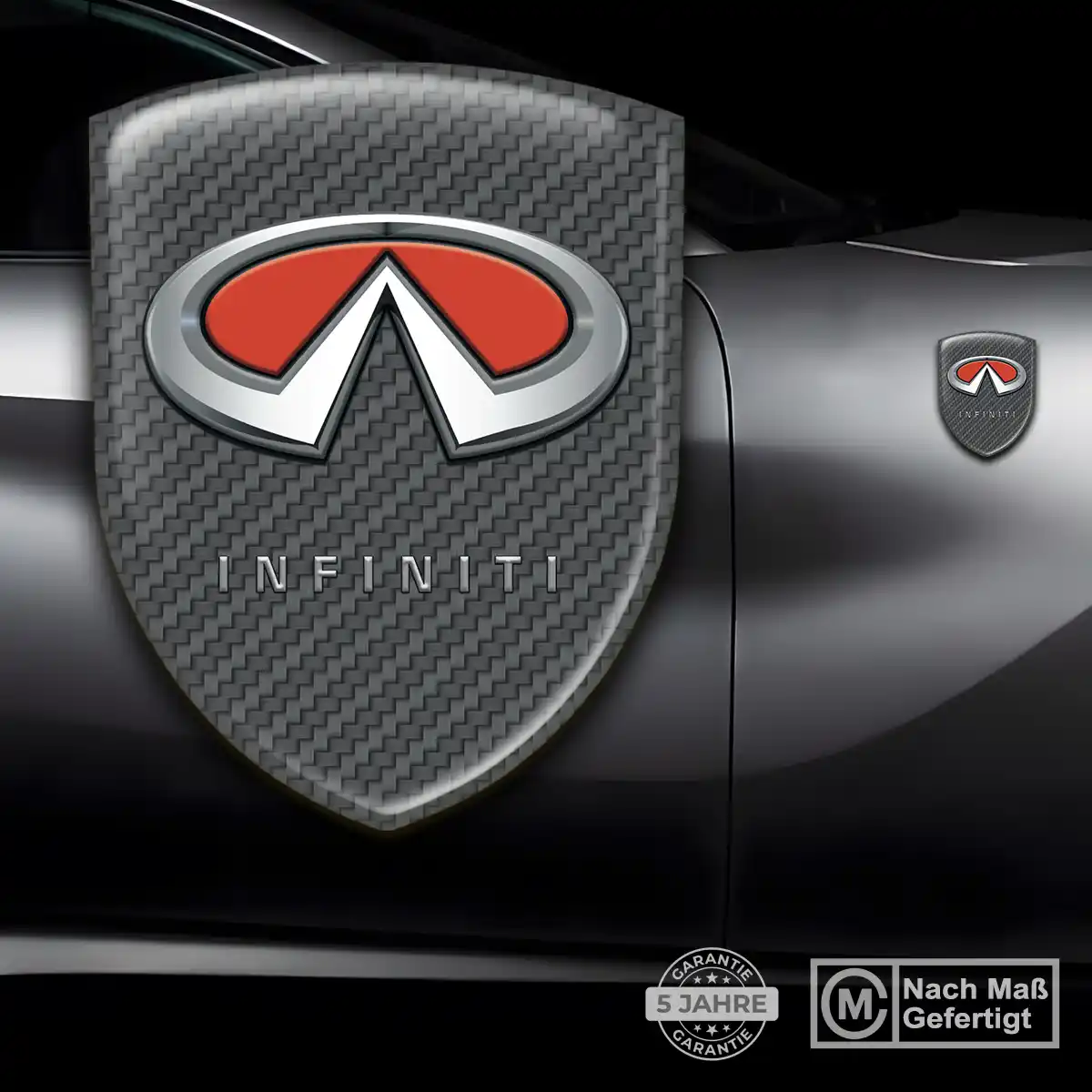 Infiniti Wappen Emblem Modernes Design