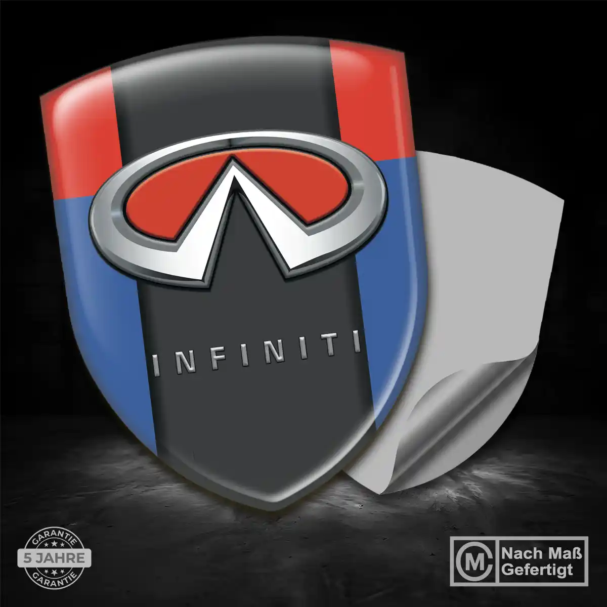 Infiniti Wappen Emblem Stilvolles Design