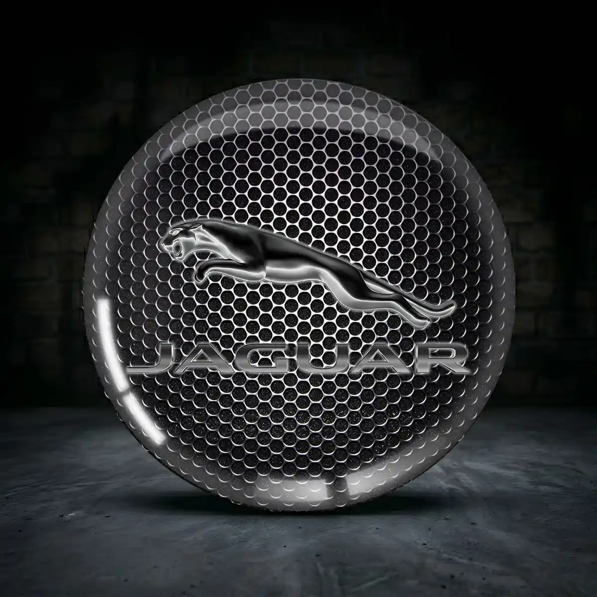 Jaguar 3D Gel Aufkleber Embleme Hohe Qualität