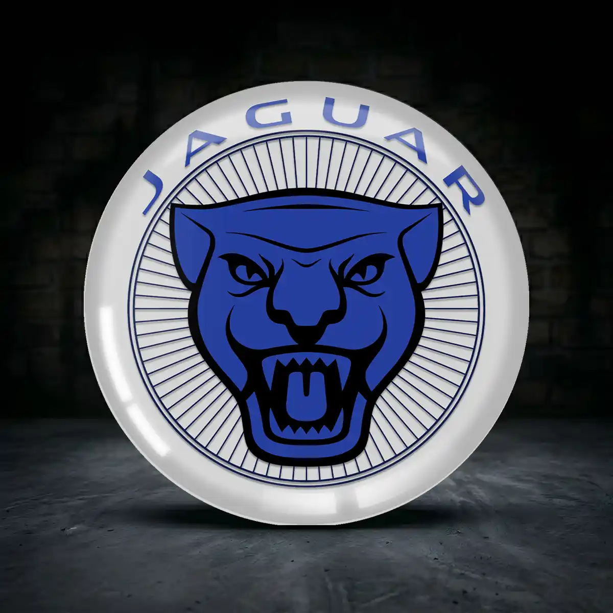 Jaguar 3D Gel Aufkleber Embleme Limitierte Auflage
