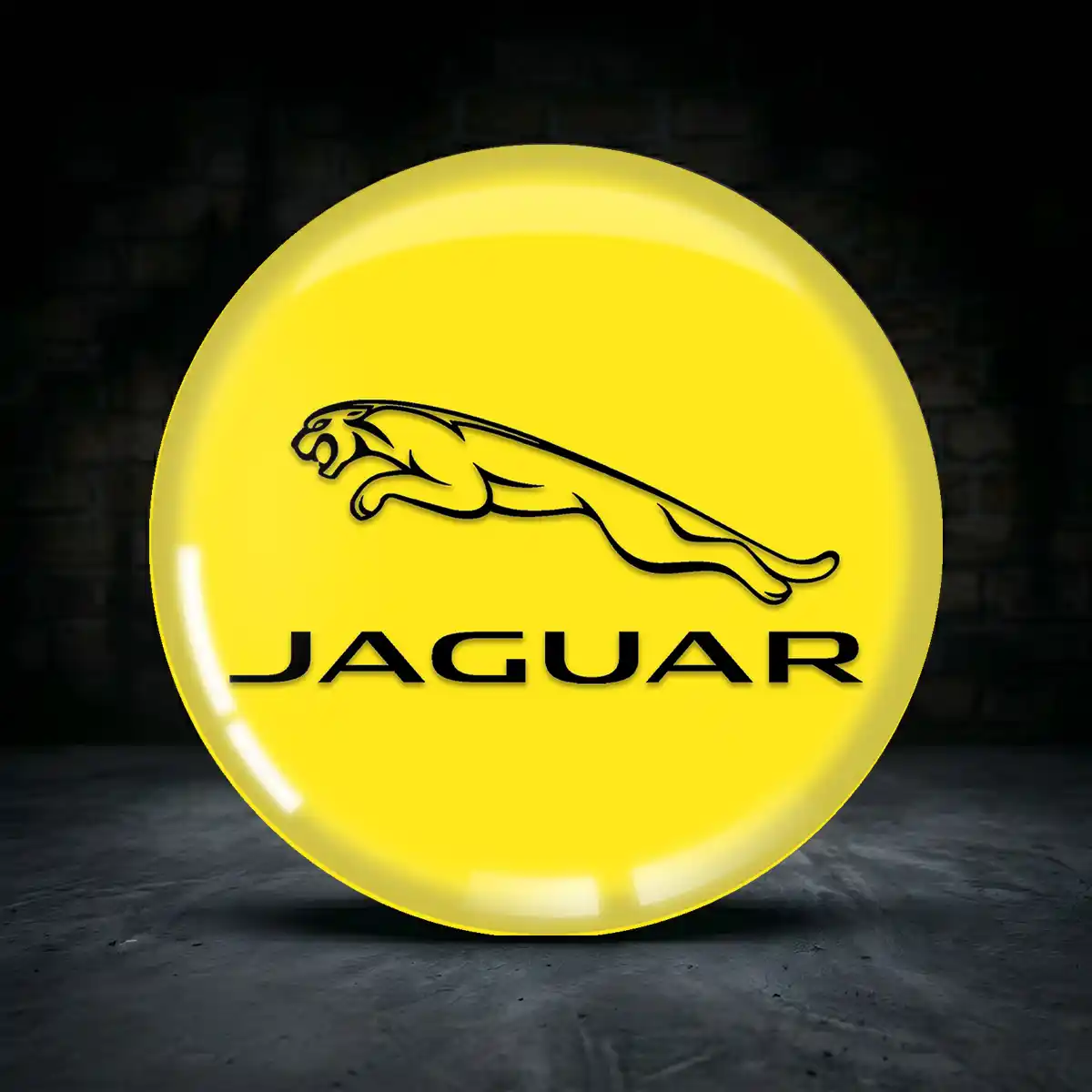Jaguar Aufkleber 3D Gel Stilvolles Design