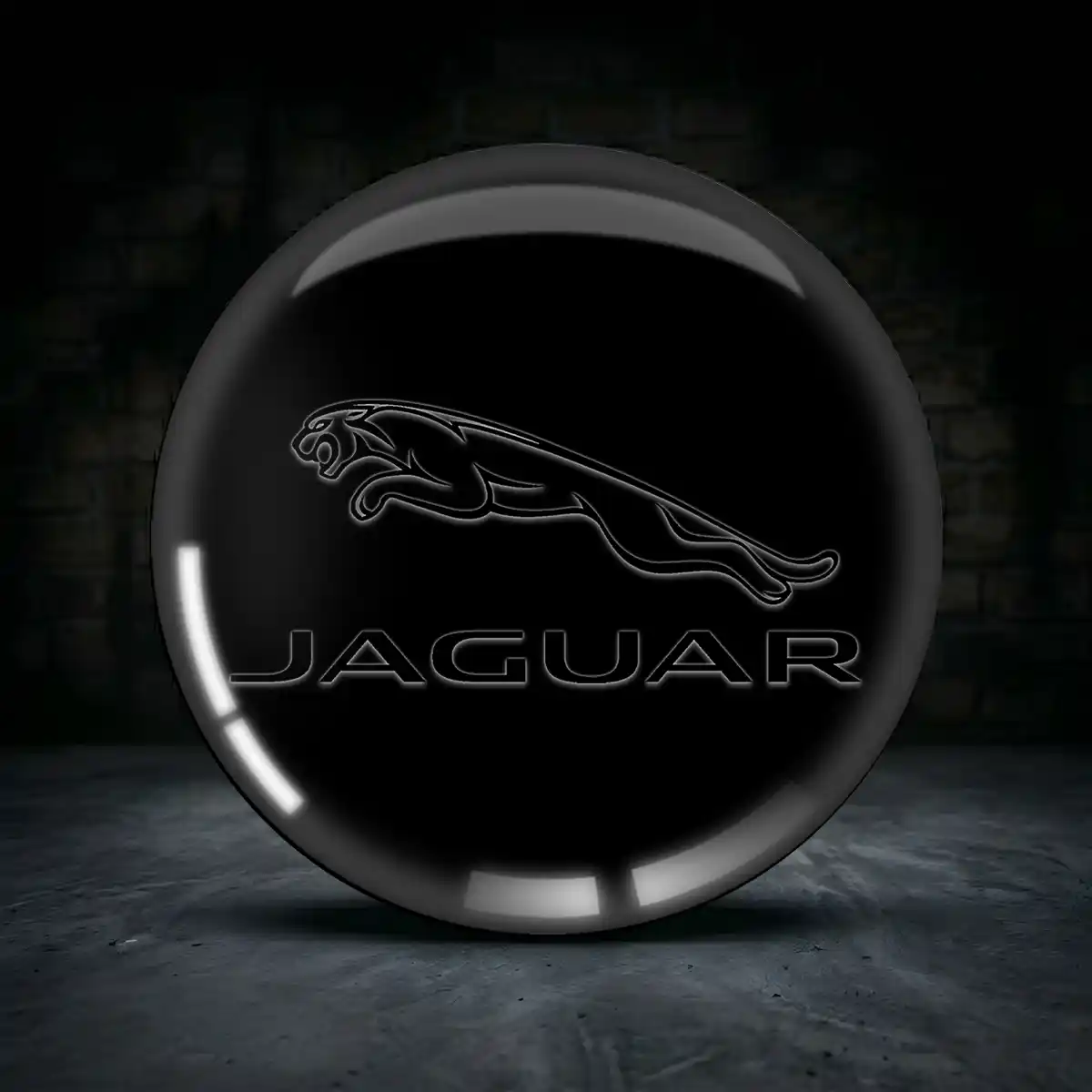 Jaguar Aufkleber Radmitte Limitierte Auflage