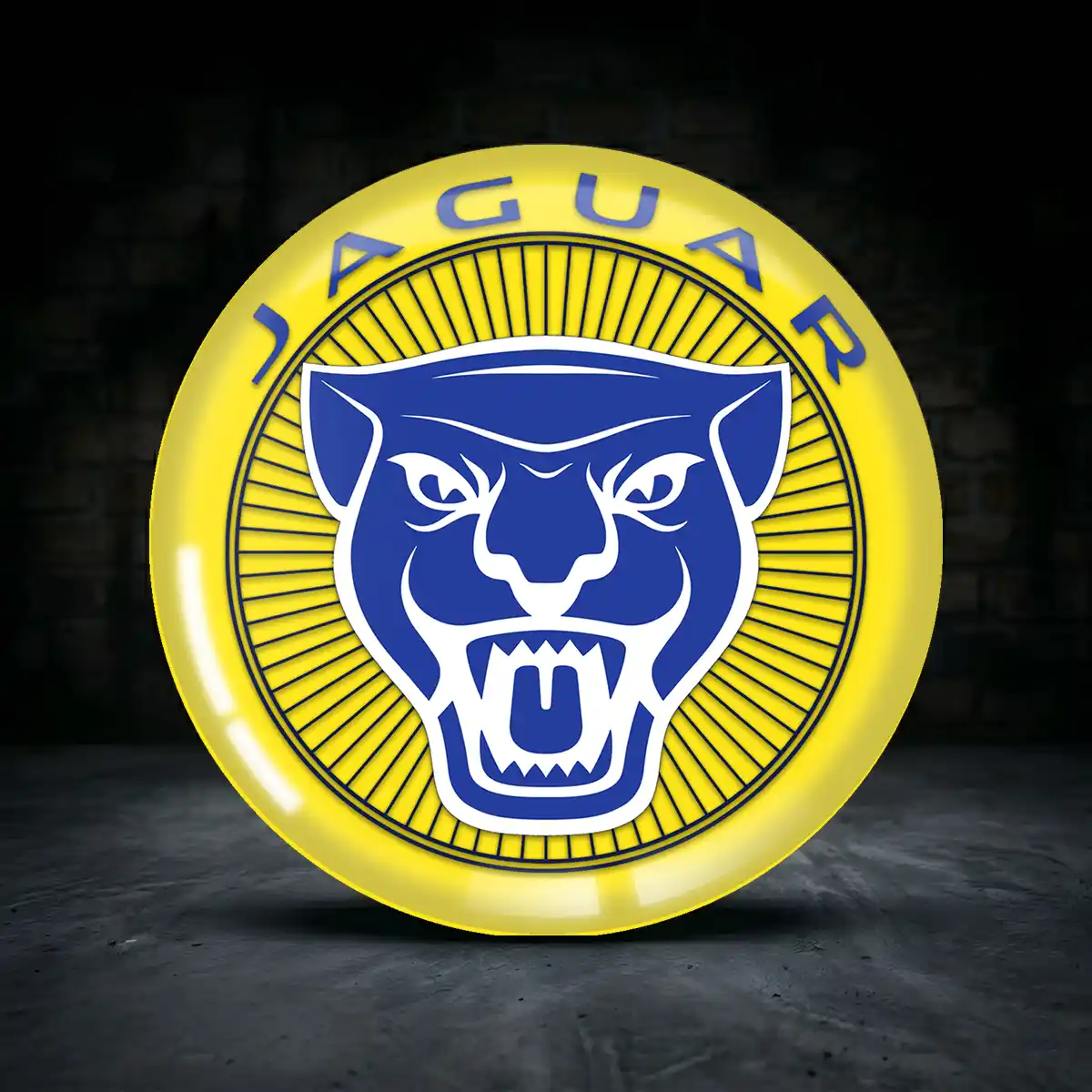 Jaguar Aufkleber Silikon Embleme Stilvolles Design